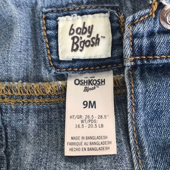 OshKosh Bolero Denim Jean Jacket 9 Months - Picture 10 of 10